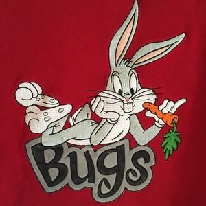Bugs Bunny Embroidered Warner Bros. Med Sweatshirt